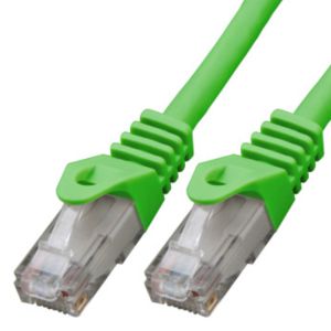 CAT6 Netzwerkkabel UTP LSZH 5Gbit RJ45 0,25m grn 
