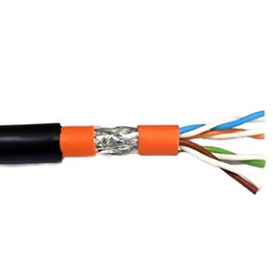 CAT7 outdoor installation cable S/FTP LSZH 25m, black 