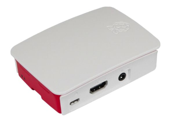 Raspberry PI Case white/red 