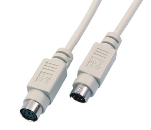 PS/2 extension cable, Mouse / Keyboard, M/F, 2m 