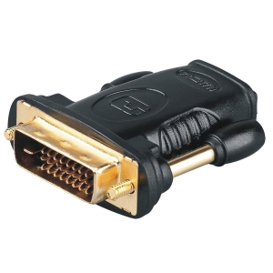 HDMI™ zu DVI 24+1 Adapter, Bu/St, Dual Link 