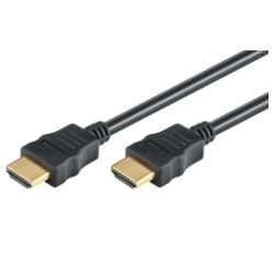 High Speed HDMI Cable, 4K@30Hz, 2.0m, black 