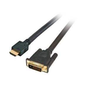 High Speed HDMI™ zu DVI-D 24+1 Kabel, Full HD, 2.0m, schwarz 
