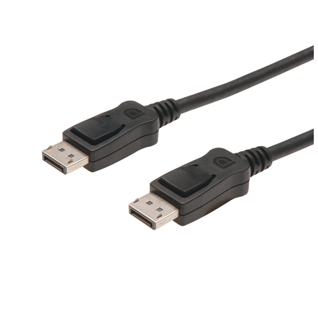 DisplayPort cable 4K@60Hz m/m 1m black, PREMIUM 