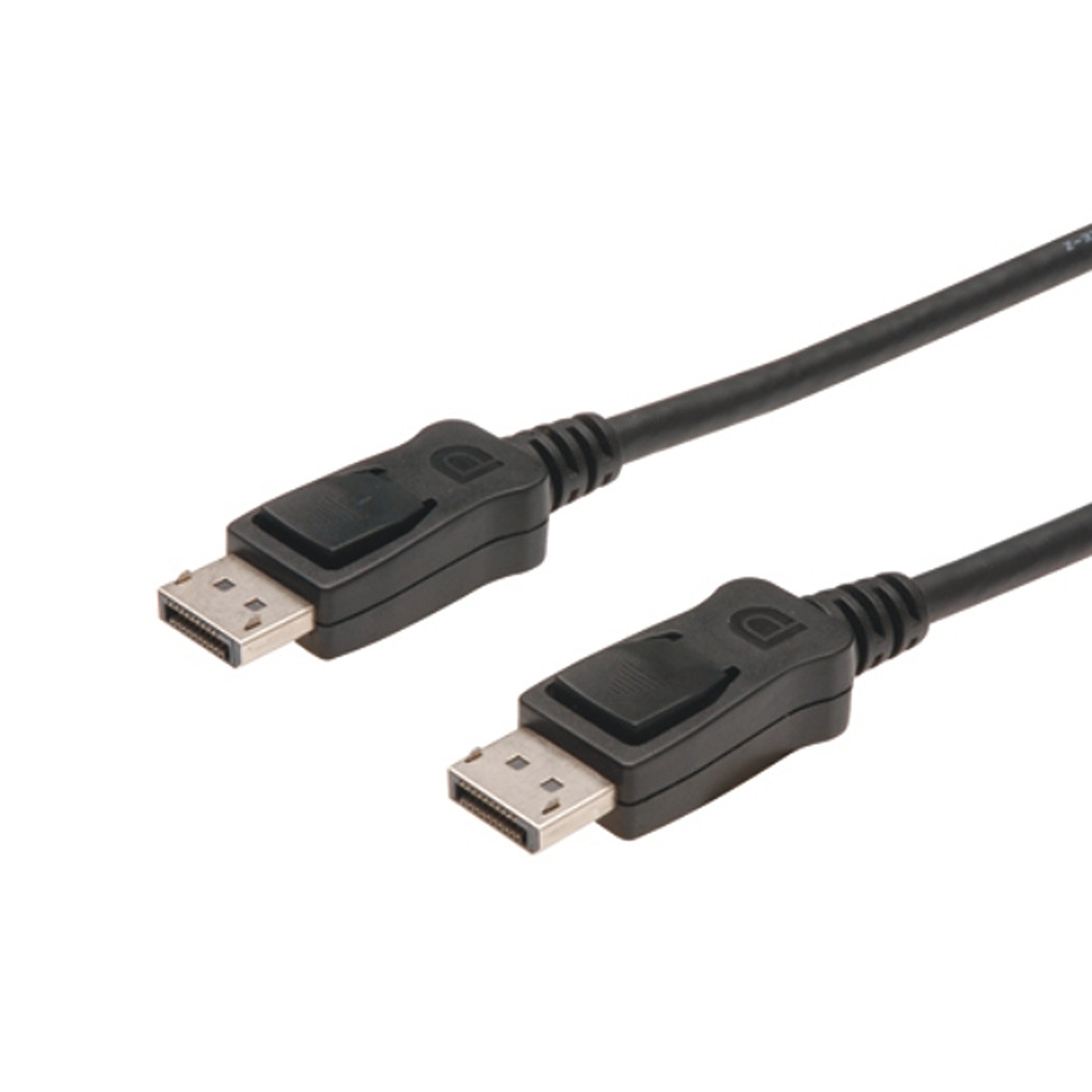 DisplayPort cable 4K@60Hz m/m 5m black, PREMIUM 