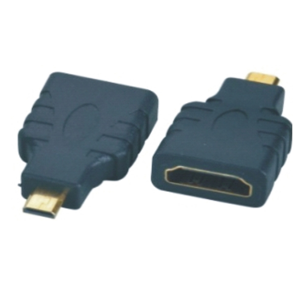 HDMI Adapter - D micro Stecker / 19p A Buchse - G 