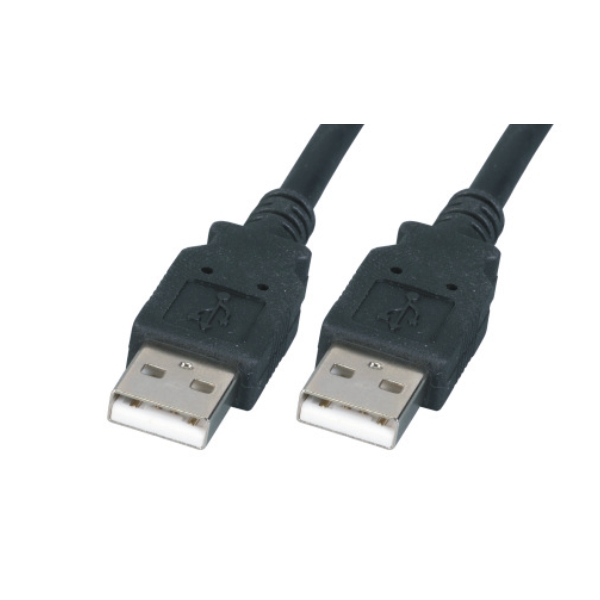 USB 2.0 Anschlusskabel, A-A, Stecker/Stecker, LSZH, 3m 
