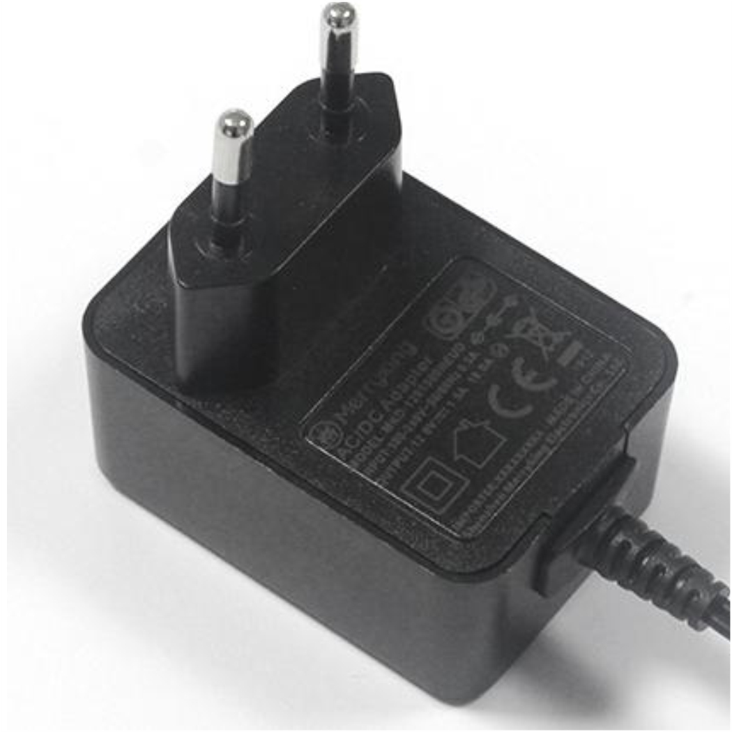 USB-C power supply for Raspberry PI 4B, Smartphones, etc., 2m, black 